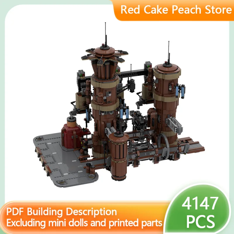 

Конструктор Star Movies Model MOC: Масштабная Заводская Фабрика, Модульная Технология, Подарки для Детей, Игрушки для Сборки