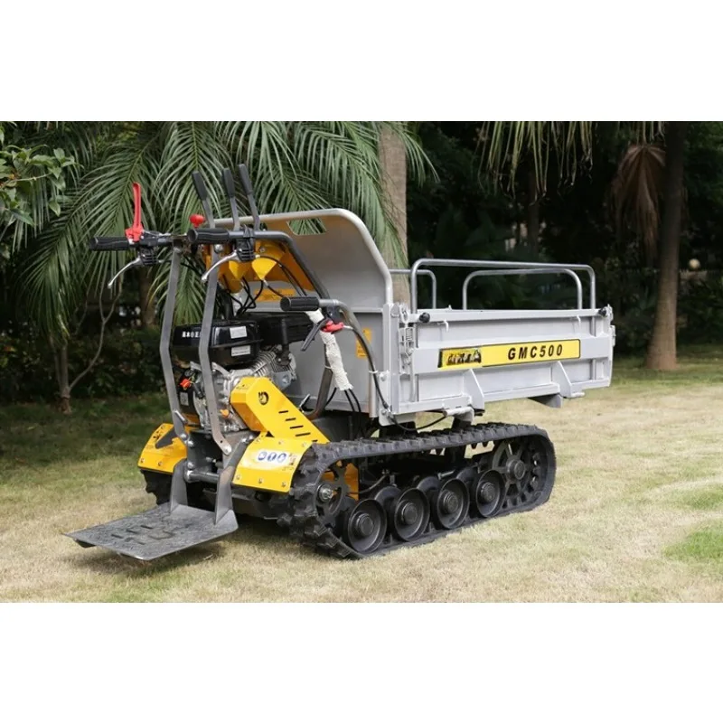 Load 500KG hydraulic crawler walking cargo box