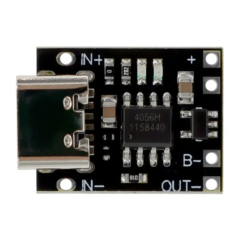 Type-C USB Ultra-Small Lithium Battery Charging Panel 1A Ternary Lithium Battery 3.7V 4.2V Charger Module With Protection Board
