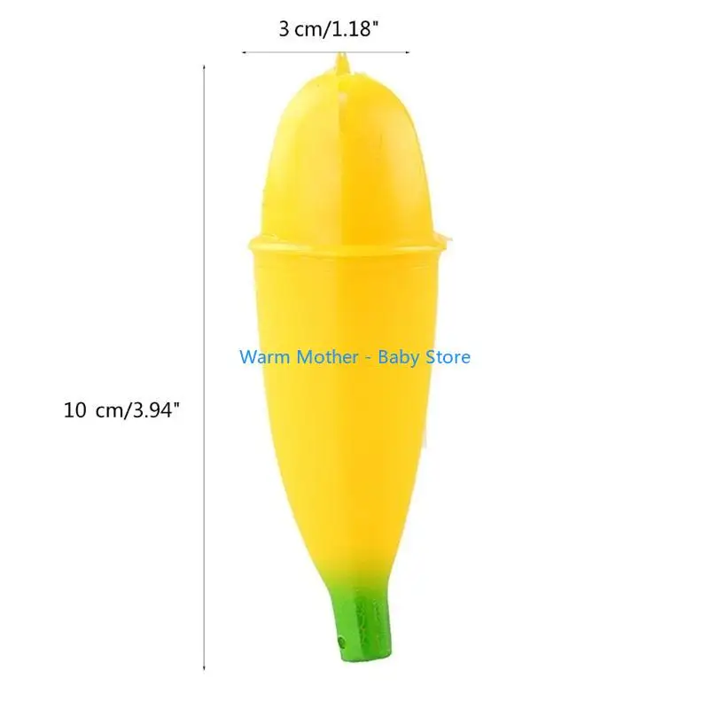 Squeeze Stress Relief Hand Toy Anti Angst Banane dehnbar langsam aufsteigendes Spielzeug 57qe