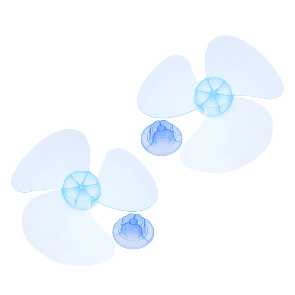 

2 шт., 12 дюймов, сменные лопасти, пластиковые аксессуары для электрических вентиляторов, подставка, детали напольного вентилятора, аэродинамическое тихое охлаждение для пьедесталя