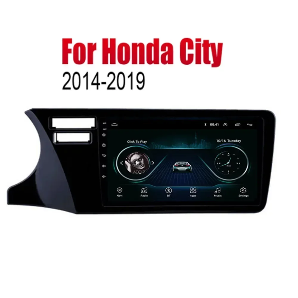 

Магнитола автомобильная, Android 13, для Honda City 2014 +, мультимедийный плеер, GPS-навигация, Авторадио, стерео, 2din, без DVD