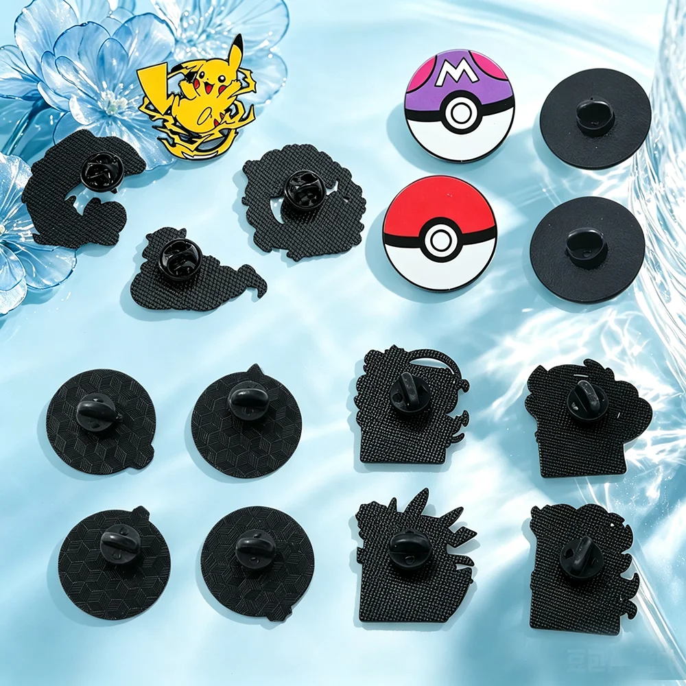 เข็มกลัดโลหะลายโปเกมอนน่ารัก 8 - Anime Cosplay Pokemon บทวิจารณ์และราคา