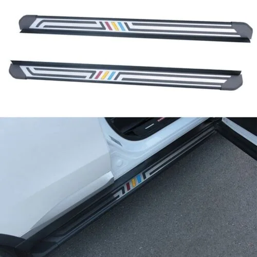 2PCS Running Boards Fit for Toyota Yaris Cross 2020-2023 High Quality Aluminum Fixed Side Step Nerf Bar Pedal Side Stair