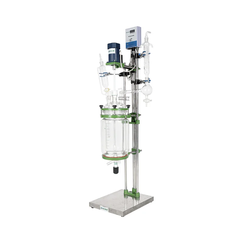 

Small Mini 1l 2l 3l Extraction Distillation Reactor Lab Reaction Vessel