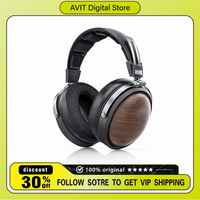 FiiO FT1 Wired Gaming Headphones Walnut Wood HIFI 60mm Dynamic CCAW Nanowood Fiber Composite Diaphragm Portable Game Headset