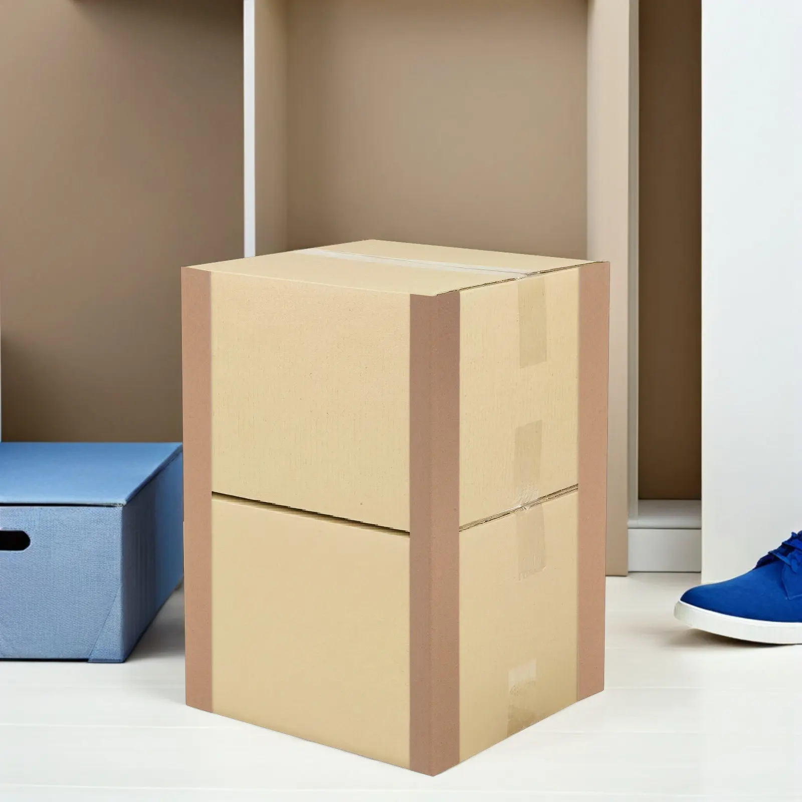 

20Pcs Cardboard Corner Protectors Heavy Duty L-Shaped Packaging Edge Guards Shipping Box Frame Protectors for Moving Packing