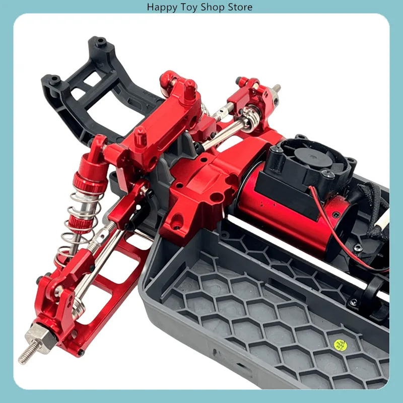 Metal Upgrade Rear Gear & Gearbox Cover for MJX 1/14 14207 14208 RC Car Spare Parts
