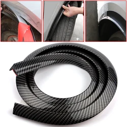 Universal Rubber Fender Flare Car Wheel Eyebrow Protector Lip Wheel-arch Trim Arch Extenders Decorative Scratch Proof Seal Strip