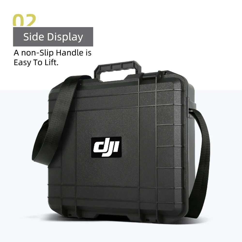 Für DJI Avata 360 Fly More Combo Hartschalen-Explosionsschutzbox Tragbare Tragetasche Kompatibel mit Fernbedienung RC2 – Detail 7