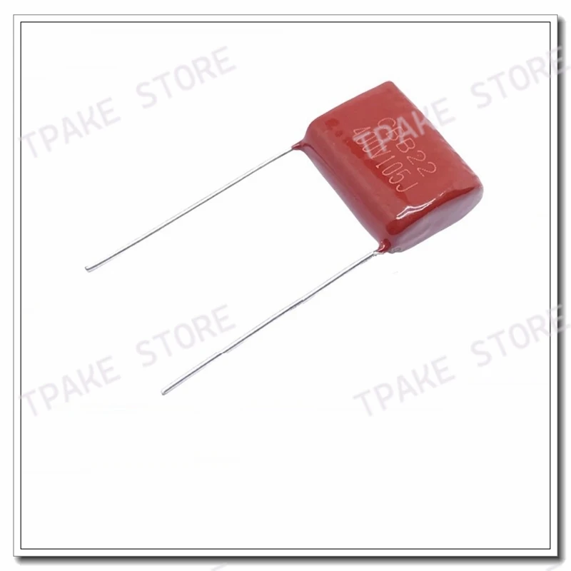 CBB22 105J400V 400V105J 1uF 400V 15R Foot Distance 15mm Metallized Polypropylene Film Capacitor