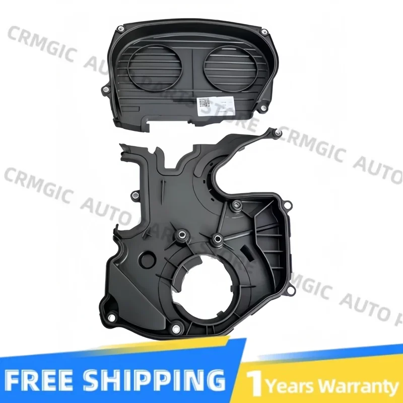 A Set Engine Timing Belt Lid Cover Shell For JAC Rein 2.0/2.4 Engine Timing Cover 1023700GB 1023500GB