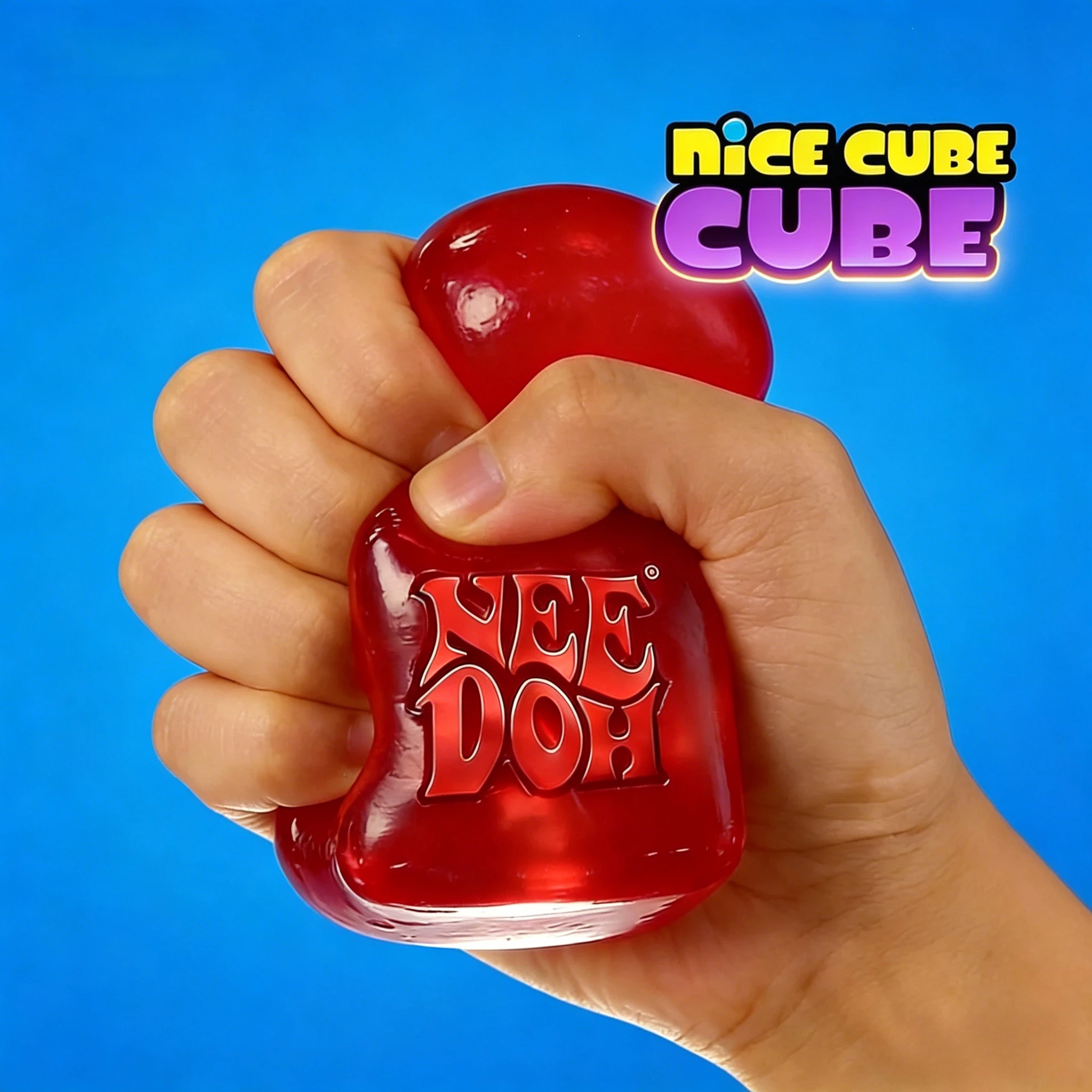Bonito Cubo Sensorial Antiestrés Juguete Blando