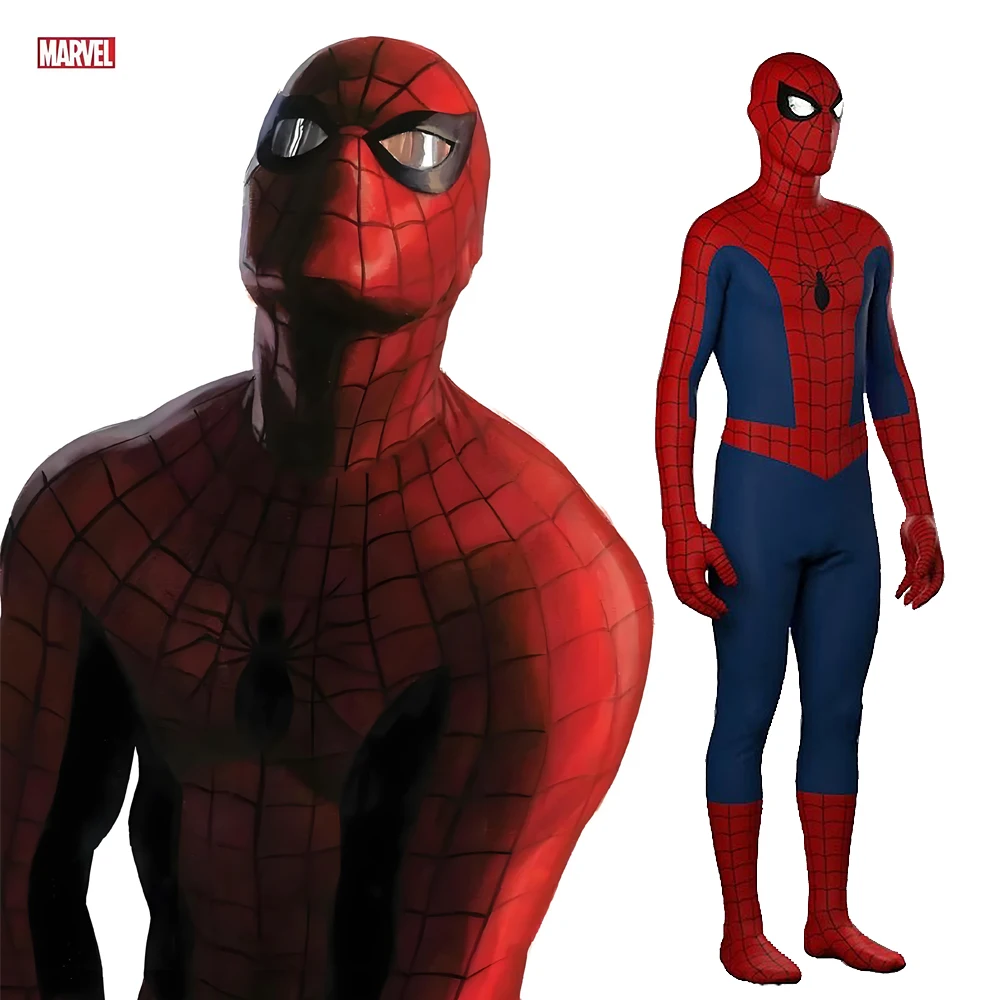 

Анимированный Ultimate Человек-Паук, сезон 2, косплей, супергерой, 3D принт, спандекс, боди зентай, косплей, костюм на Хэллоуин для взрослых и детей