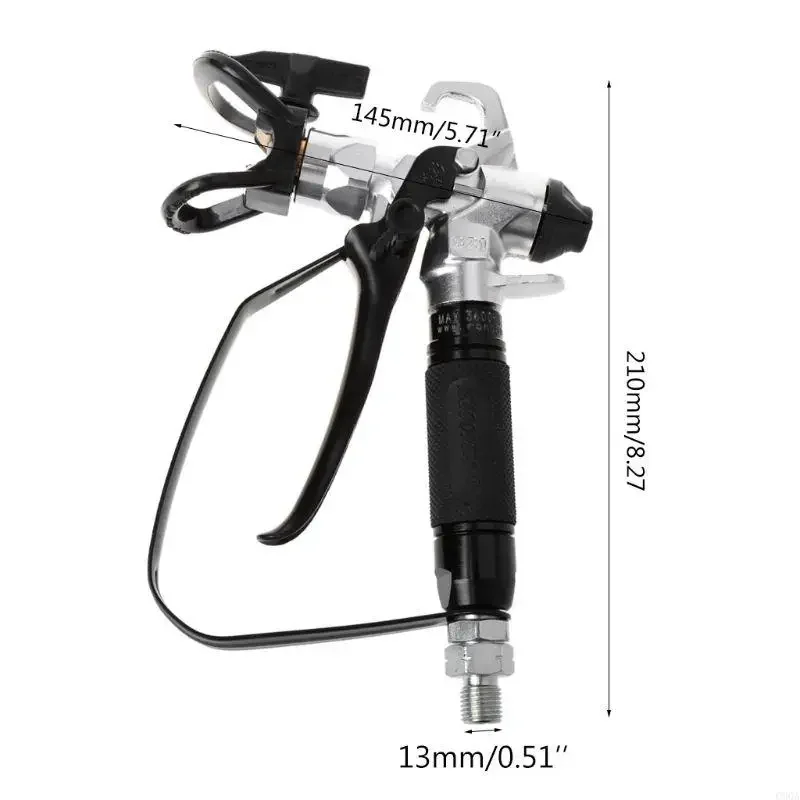 

C90A 3600PSI Airless Paint For Wagner Sprayers With 517 Tip Nozzle Tools