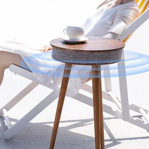 Multifunktionaler Beistelltisch, drahtloses Laden, tragbares Wohnzimmer, Ecke, intelligenter Tee -Runde mit Bluetooth -Lautsprecher 8 Hauptverkäufe intelligenter Möbel - №7