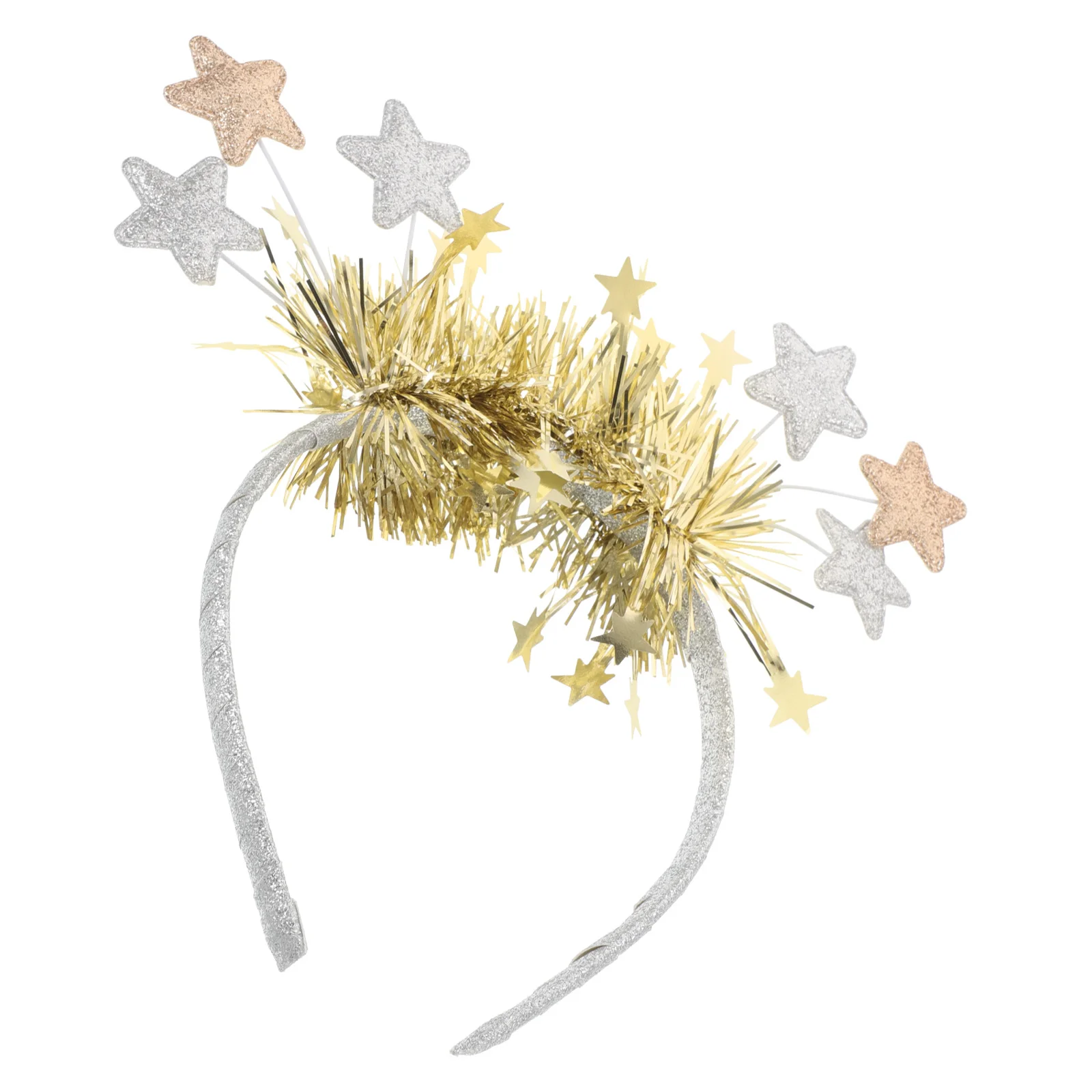 

Star Headband Hair Accessories Women Party Festival Outfits Holiday Crown Bridal Decorations Comfort Material