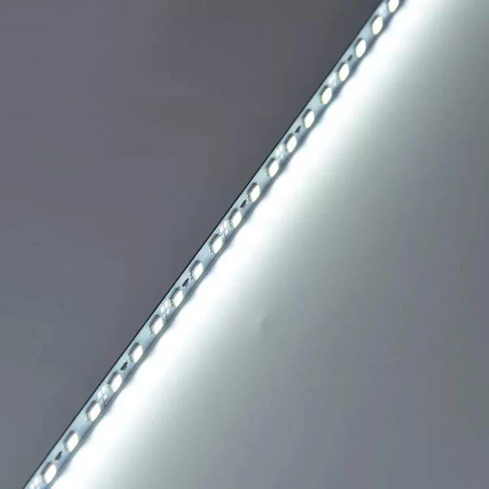 10 Buah 50Cm DC12v 24V 48V LED Strip Keras Batang Kaku 3000K Putih Alami 4000K Putih 6000K Toko Lightbox Kabinet Showcase Kabinet