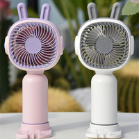 Lenovo Mini Handheld Fan 3 Speeds USB Charging Hanging Neck Fan LED Digital Display For Outdoor Sport Student Office Desk Fan