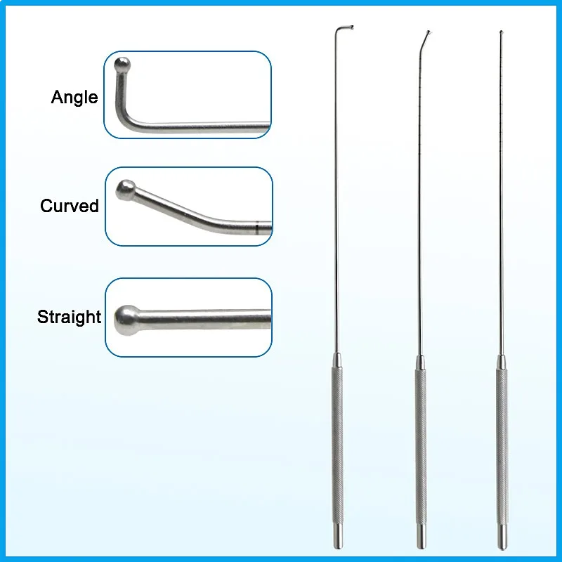 Autoclavable Nerve Root Probe Straight Curved Angle Spinal Orthopedic Pet Instrument