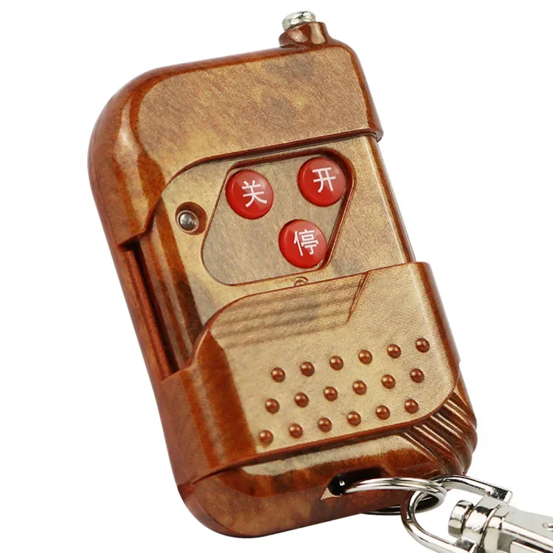 315/433Mhz Universal Wireless Copy Code Remote Control Controller 4 Channel Electric Cloning Gate Garage Door Auto Keychain