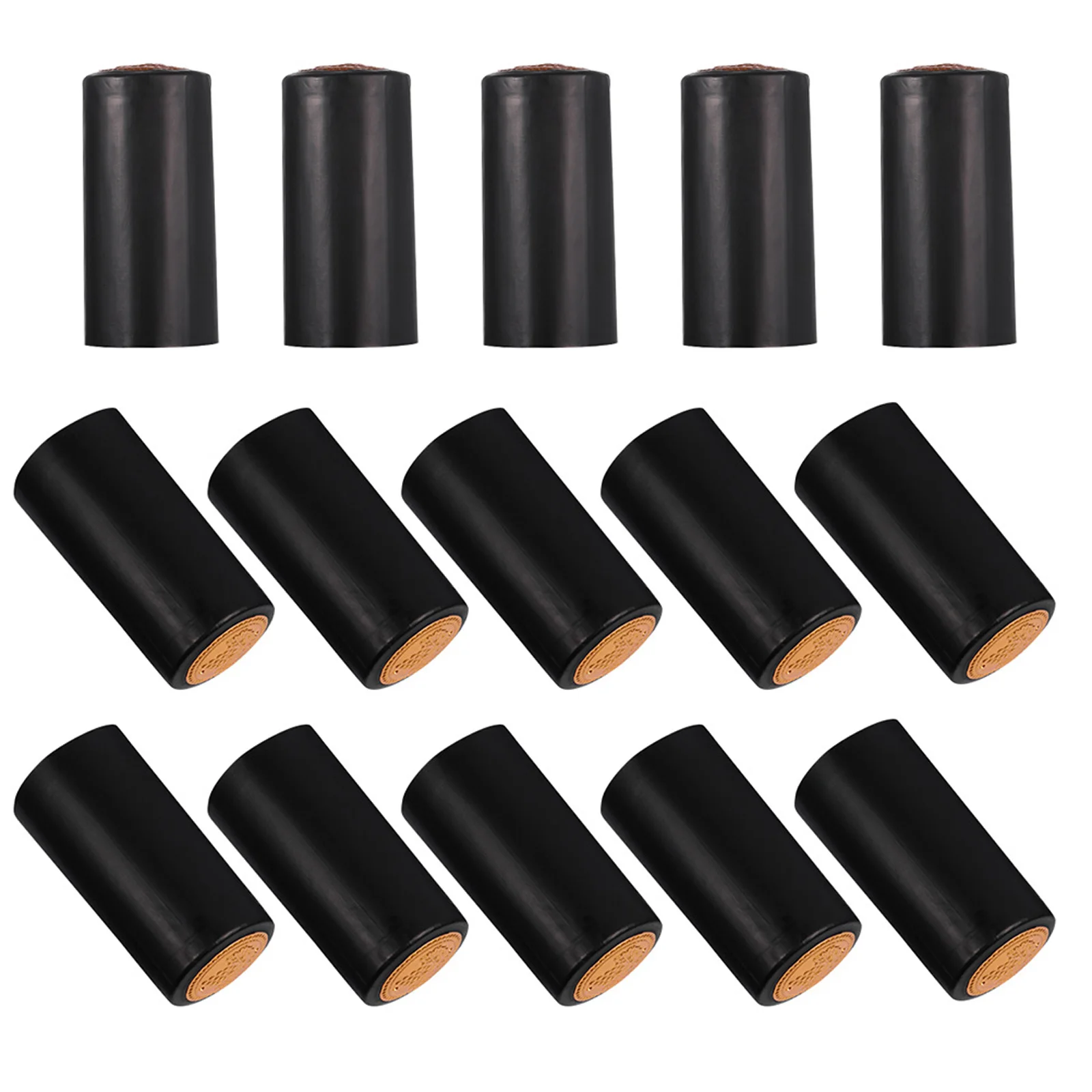 

50Pcs Wine Bottle Capsules Heat Shrink Caps Leak Proof Sealing for Wine Cellars Kitchen Storage Gift Packaging