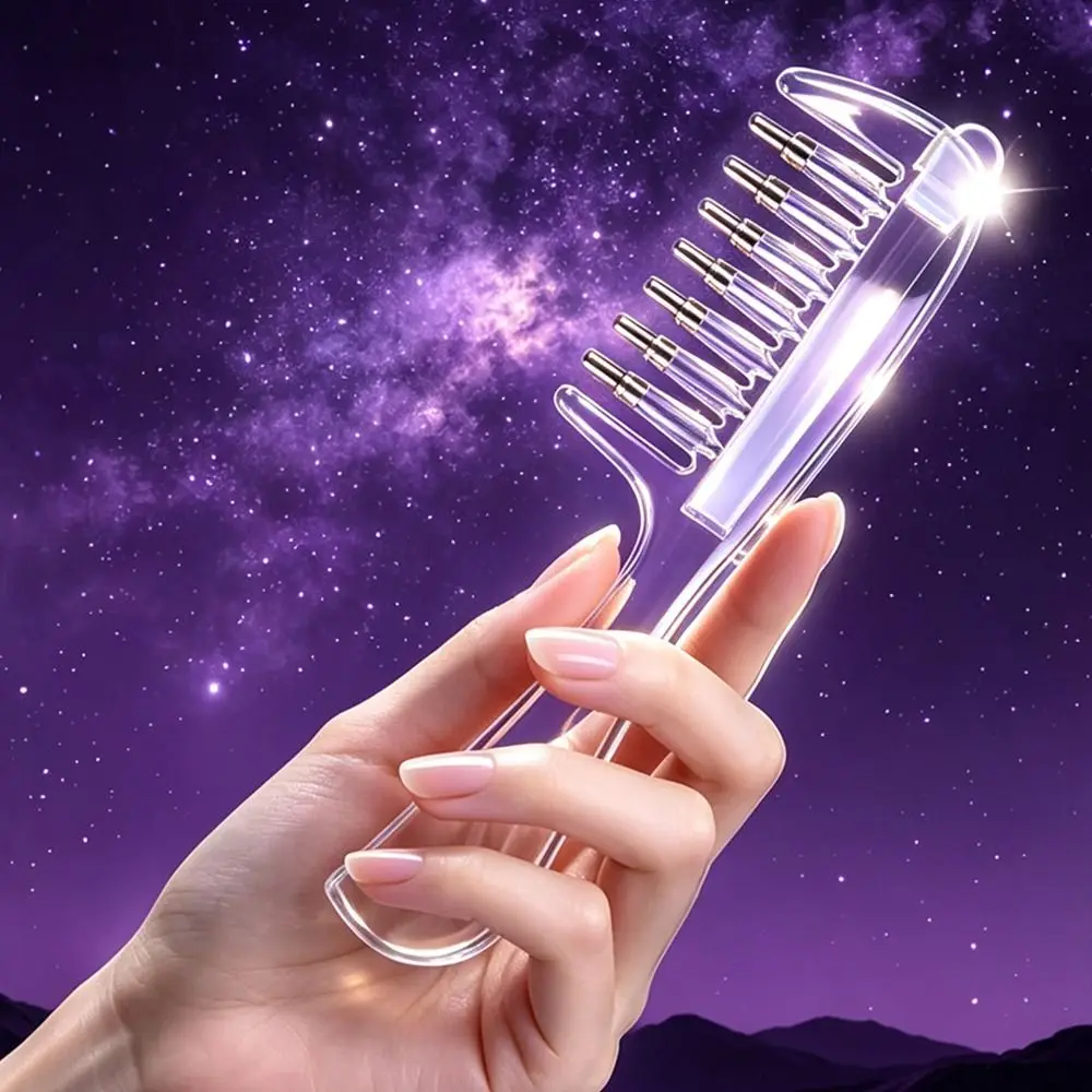 Multi-Function Mini Portable Head Applicator Hair Care Anti-Frizz Hair Firming Applicator Scalp Nourish Anti-Static