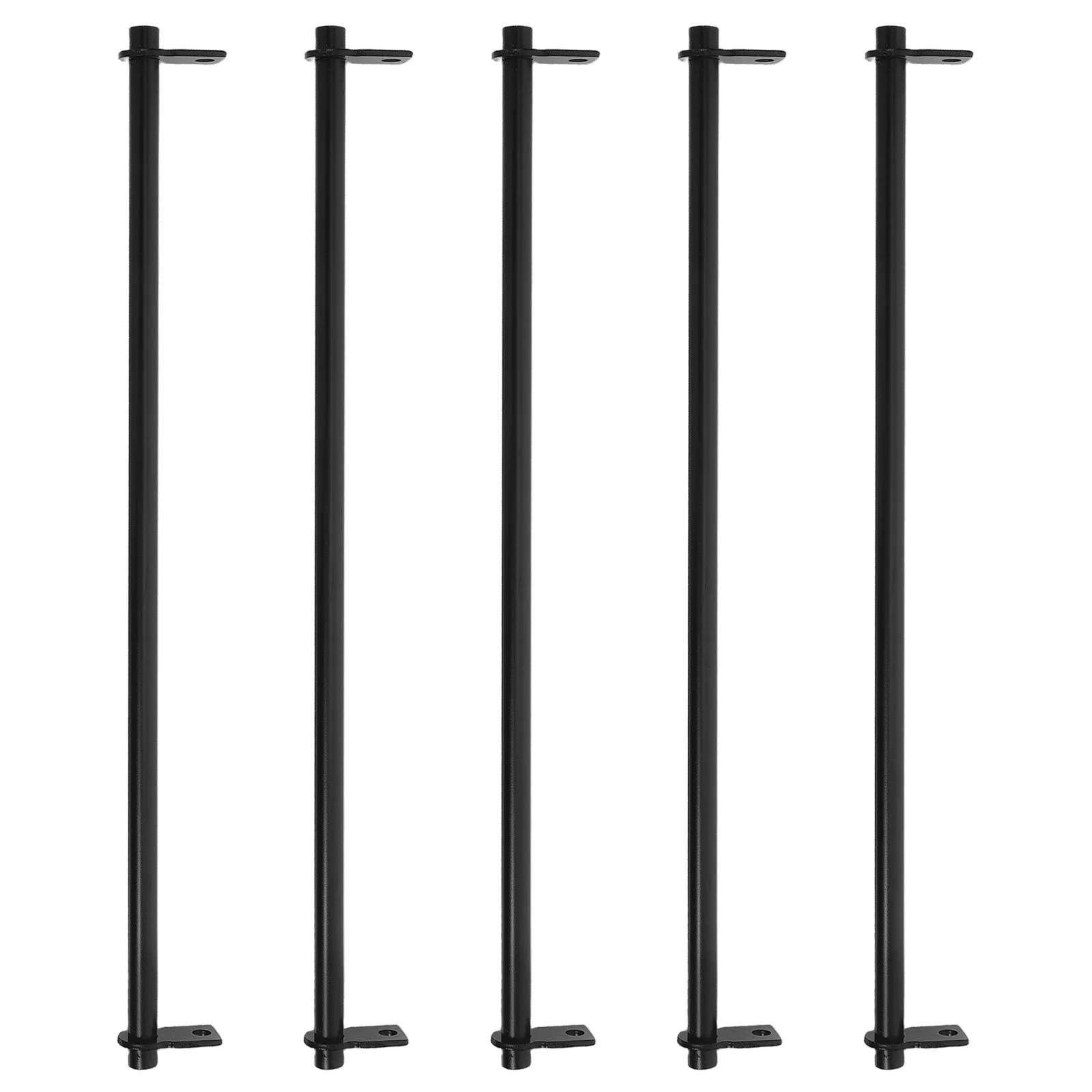 5Pcs Hanging File Rails Double-End Metal File Cabinet Replacement Rods Desk Drawer Folder Bars Organize Documents Efficient
