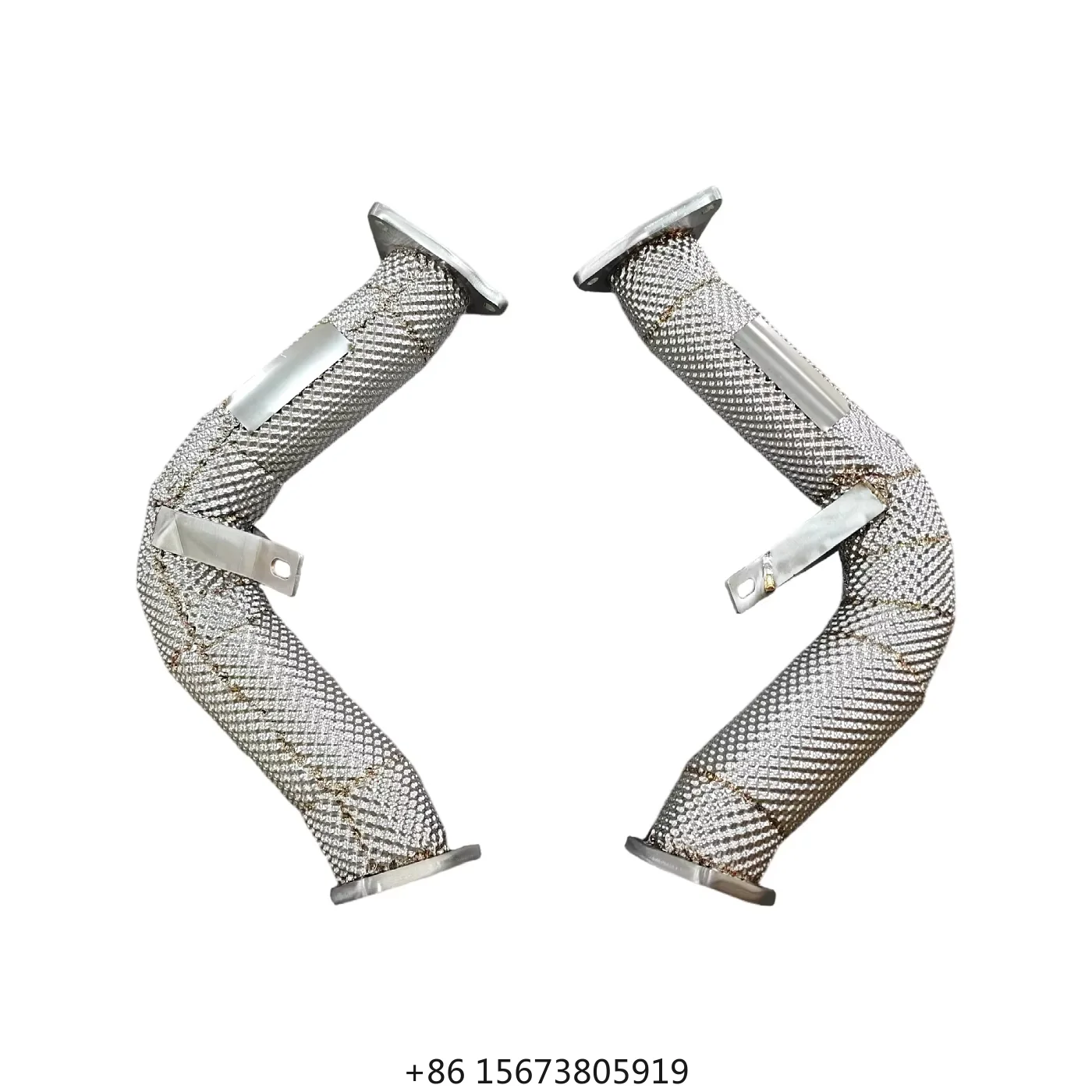 

S4 S5 A6 A7 A8 B8 Q5 SQ5 3.0 TFSI 2007+ Heatshield Downpipe Anti-Rust Stainless Steel 2007+ Fit Enhances Flow Improves Response