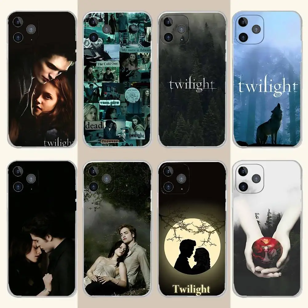 

T-Twilight TV S-Series Phone Case For iPhone 17,16,15,14,13,12,11 Pro,Max,Plus,X,XS,XR,SE4,E Mini Transparent Soft Cover