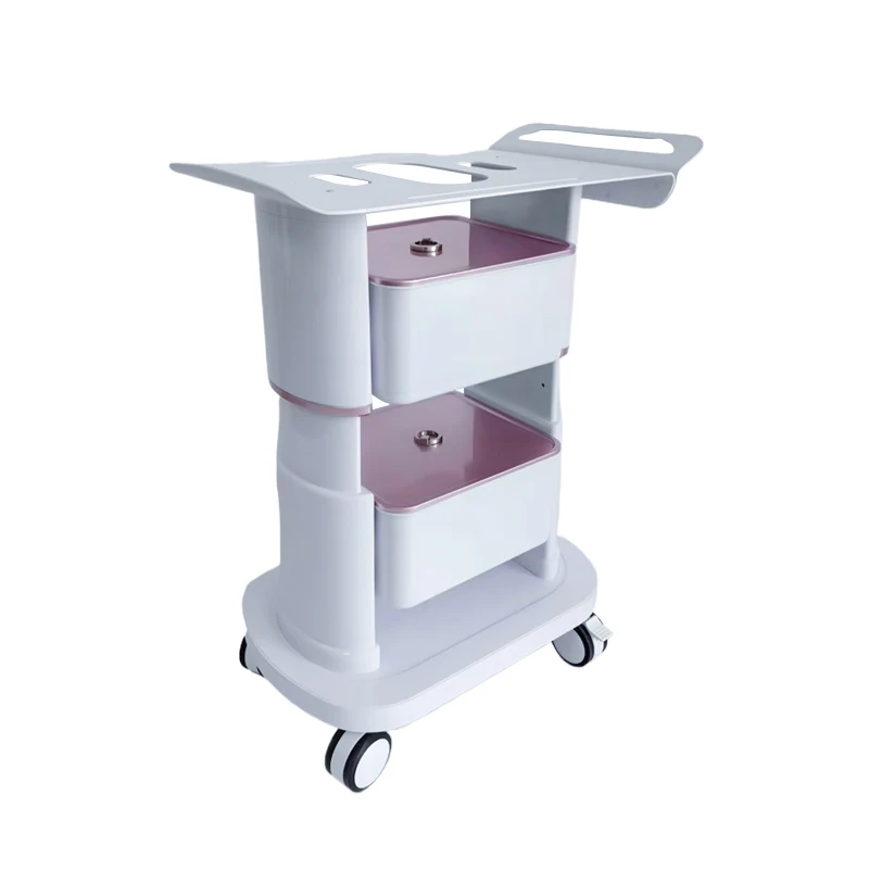 

Ready To Ship High Quality Salon Furniture Trolley Carts For Facial Skin Machine Laser Machine Trolley Beauty Salon