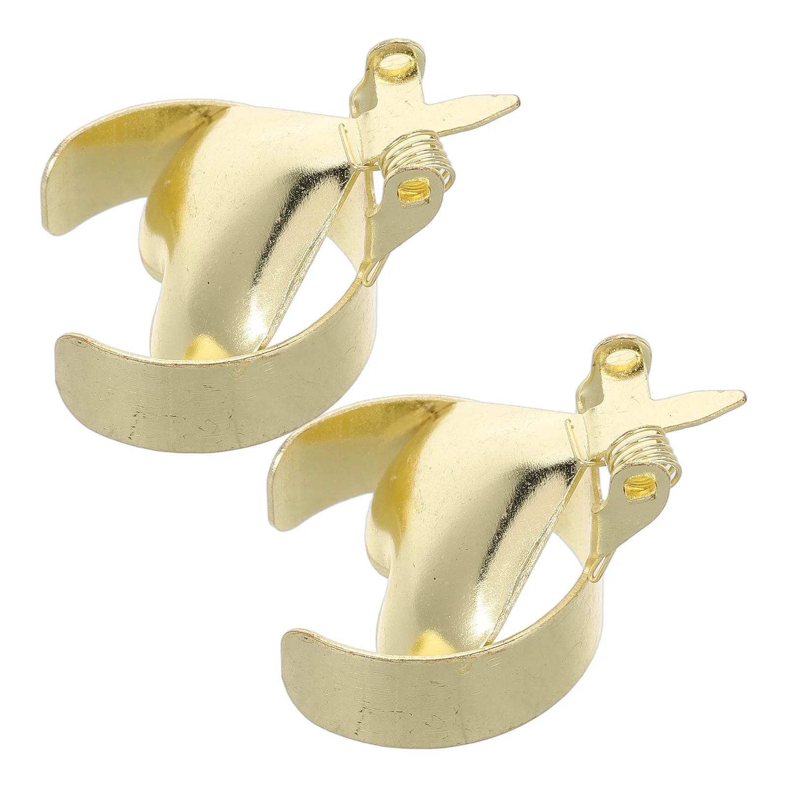 

2Pcs Metal Heart Shaped Snuffer Extinguisher for All Types Safe Flame Out Tool Heat Resistant Wick Cover Accessory