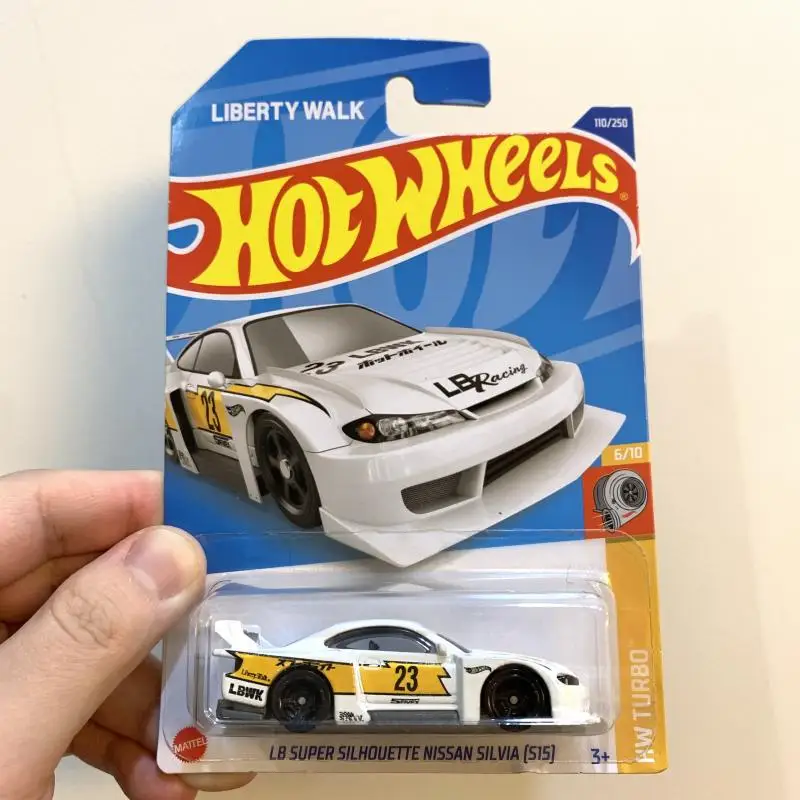 Hot Wheels 1:64 LB SUPER SILHOUETTE NISSAN SILVIA S15 S14 Collection of die cast alloy trolley model ornaments