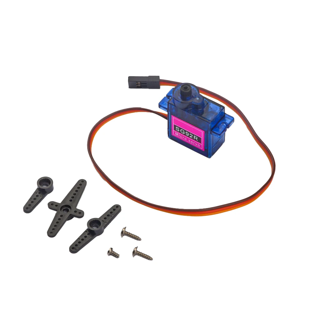 SG92R Servo Motor Multi-Rotor UAV SG92R 180-Degree Servo Motor Drive Controller PWM-Controlled Servo