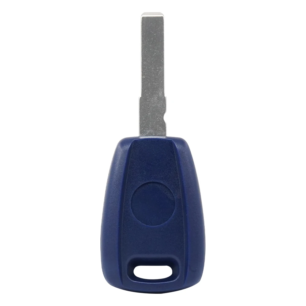 XNRKEY Remote Key for Fiat Punto Doblo Bravo Blue/Black ID48 Chip  433Mhz Fob 1 Button  SIP22/GT15R Blade