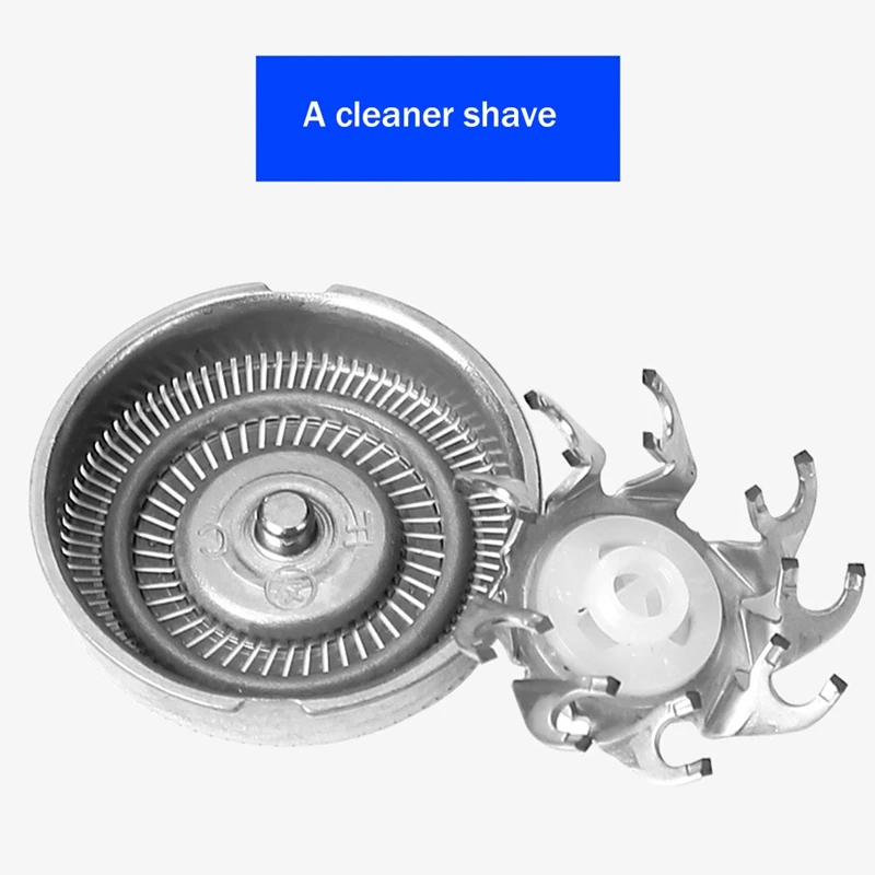 9 Stück Rasier rasierer Kopf Doppel ring klinge für Flyco Rasiermesser fr8 Ersatz zubehör Teil