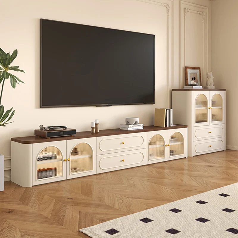 

Storage Organizer Tv Stands Living Room Mobile Modern Display Luxury Wood Drawers Tv Table Designer Muebles Trendy Furniture