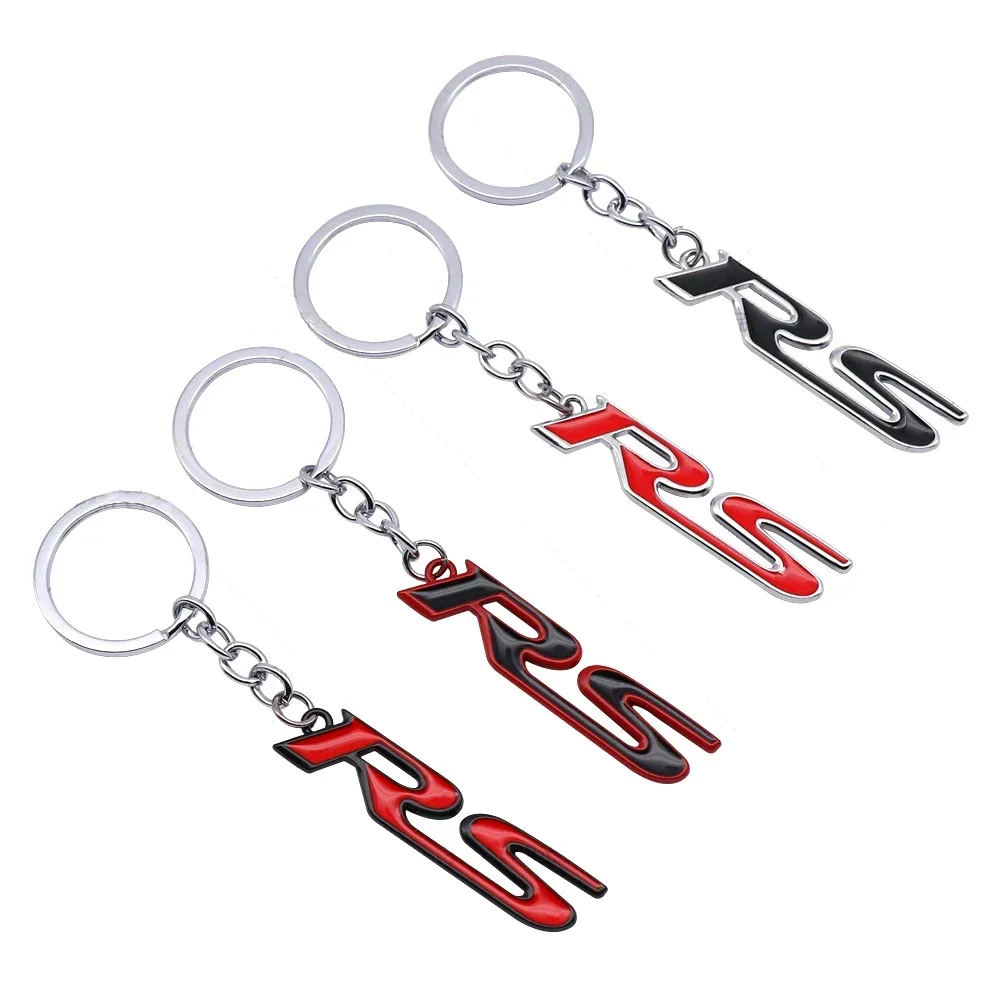 Metal Car Keychain Holder Auto Key Rings Pendant for Honda RS Elysion Jazz CRV Civic City Odyssey HRV Crosstour Spirior Pilot