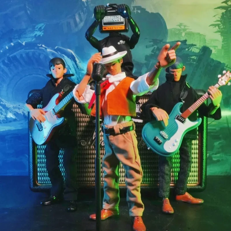 

COME4ARTS Band Trend Action Figure Beer Movable Joints Anime Fgiure Band Trend Model Cartoon Decor Doll Surprise Gift