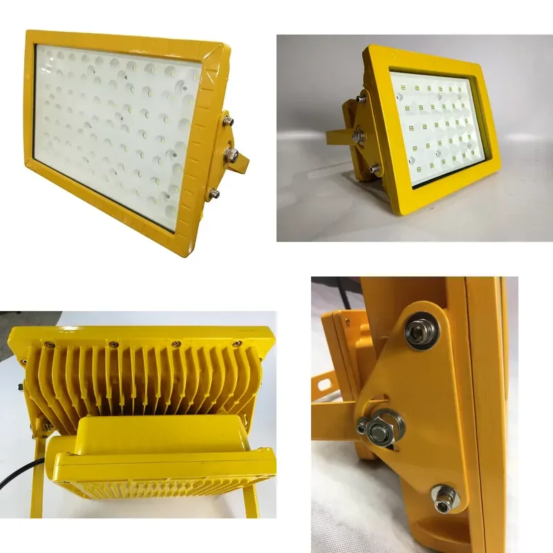 100W Energy Saving LED Explosion Proof Lamp Industrial Lighting Fixture for Hazardous Areas High Brightness Durable Design