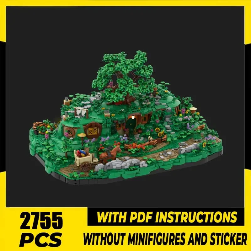 

Конструктор Rings Movie Model Moc: Модель «Большой конец туннеля» из «Вестника Шира», технологичные кирпичики, игрушки для самостоятельной сборки, подарки для конструкторов