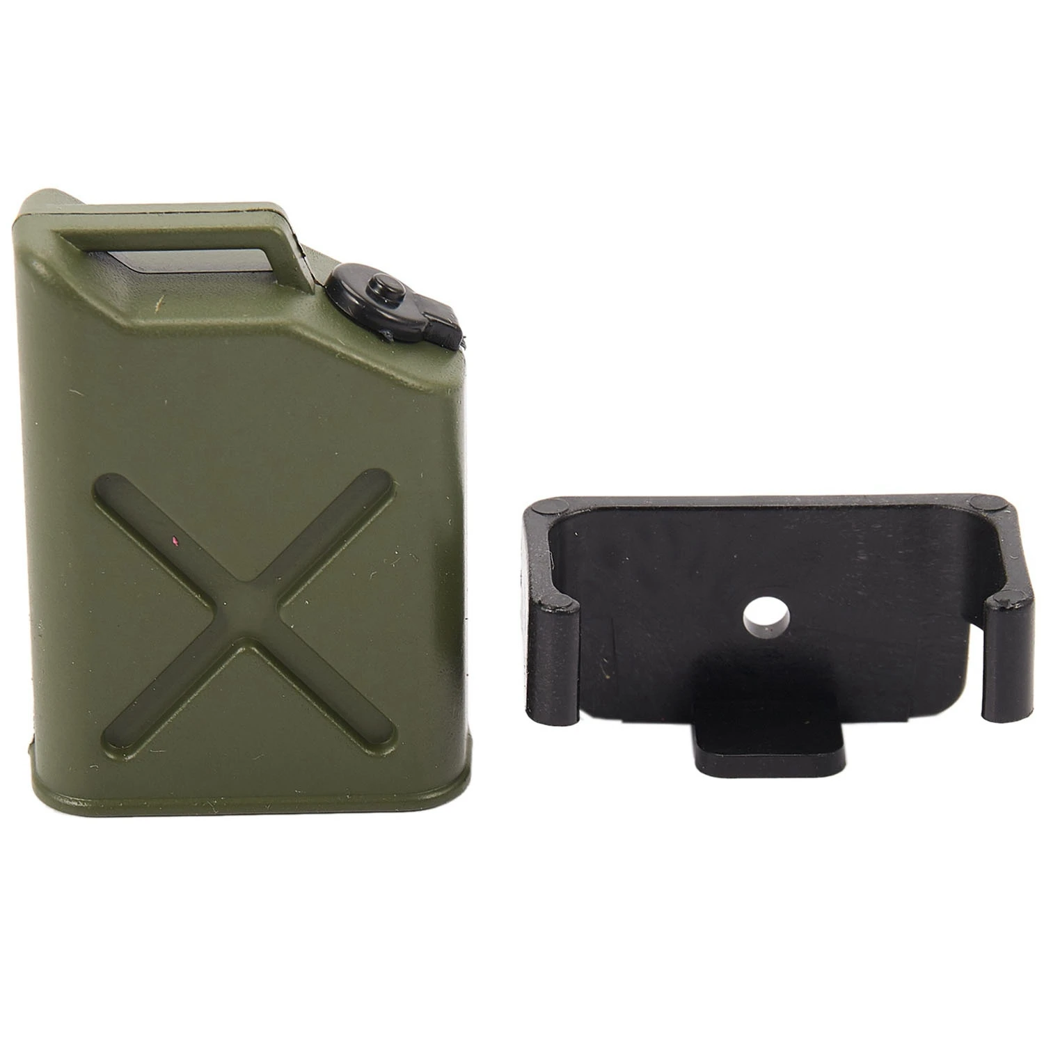 AM-RC Rock Crawler 1:10 액세서리 CC01 Axial SCX10 90046 D90 D110 -4 크롤러 트럭, 녹색용 미니 연료 탱크