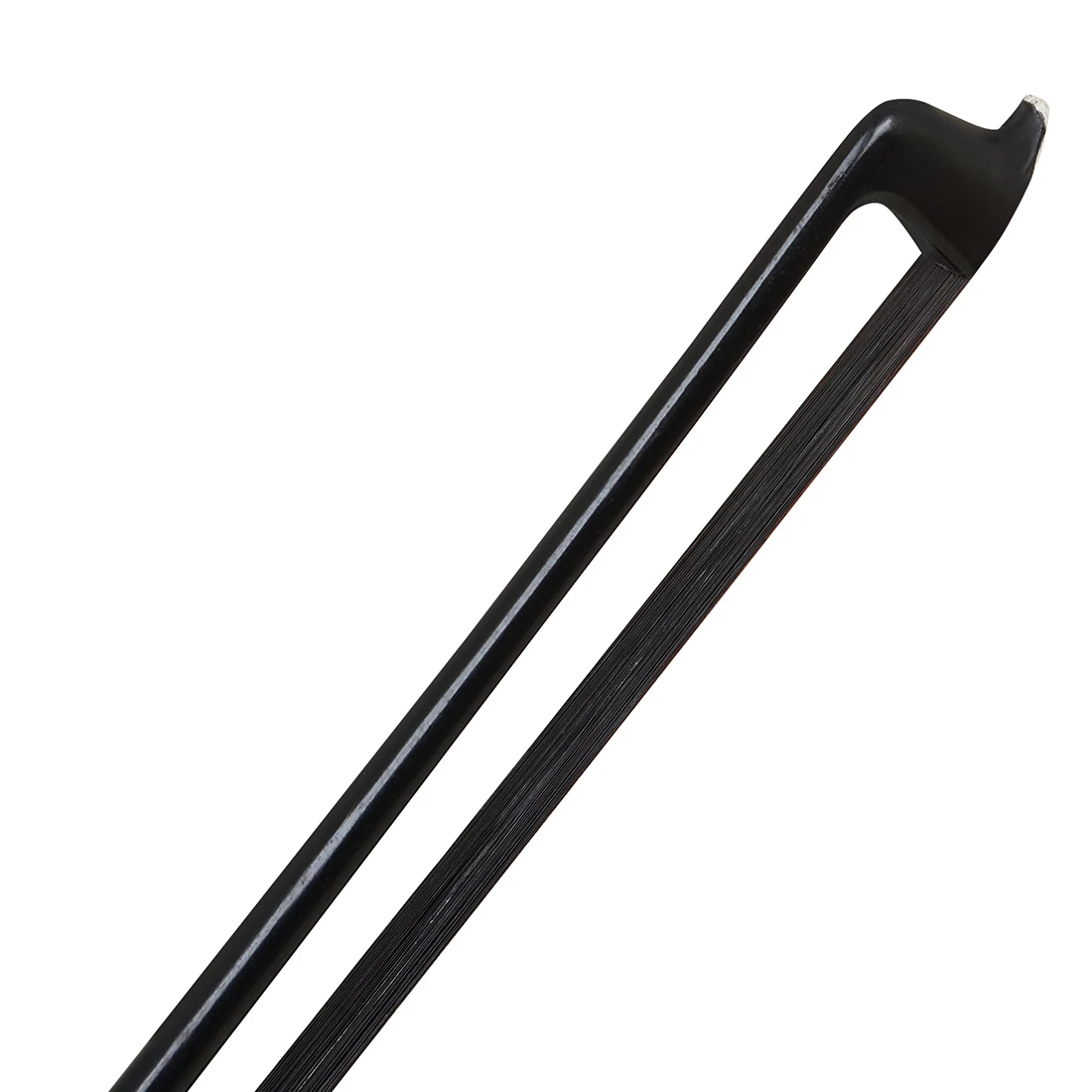 M MBAT Carbon Fiber Violin Bow Black Carbon Bow 4/4 Violin Bow Ebony Black Horsehair Carbon Fiber Rod For Practice And Concerts - view 6