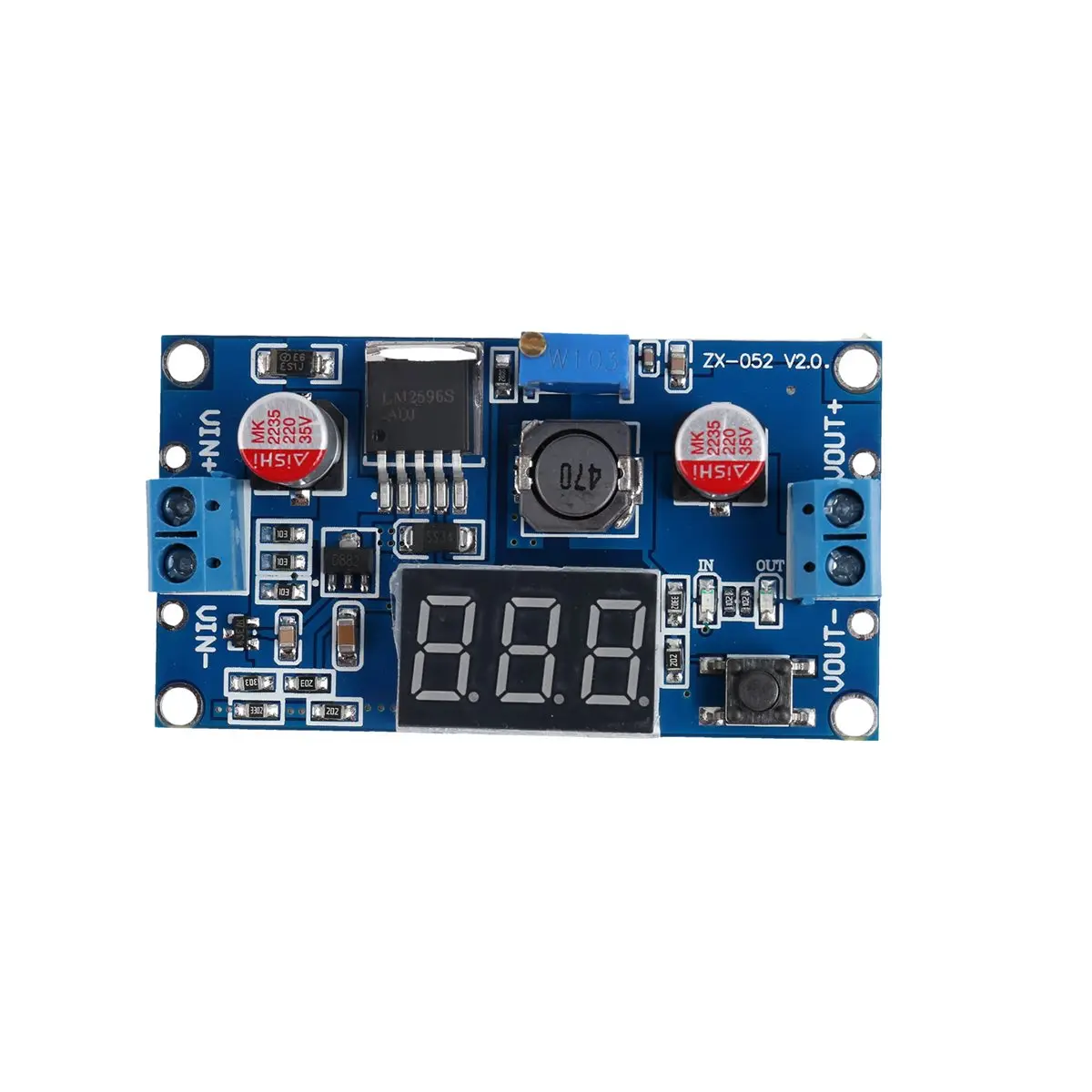 DT!~D255 HOT- DC DC Adjustable Converter Voltage Regulator LED Display Voltmeter 4.0-40 To 1.3-37V Power Adapter