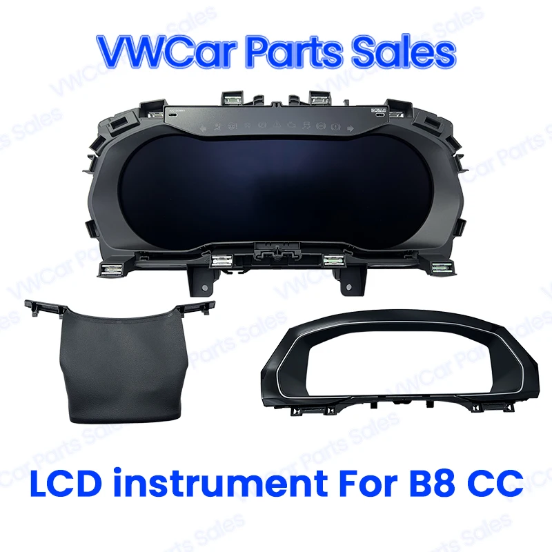 LCD Driving Instrument Frame Leather For VW Passat B8 Arteon CC Variant New Original LCD Dashboard 3G0 920 791D 3G0920791D