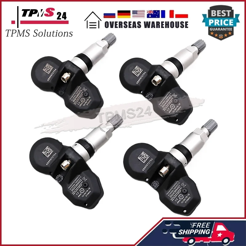 

FOR 2002-2009 Audi A8 Allroad A6 Allroad Volkswagen Phaeton 315MHz TPMS Tire Pressure Sensor 4D0907275A 4D0907275D