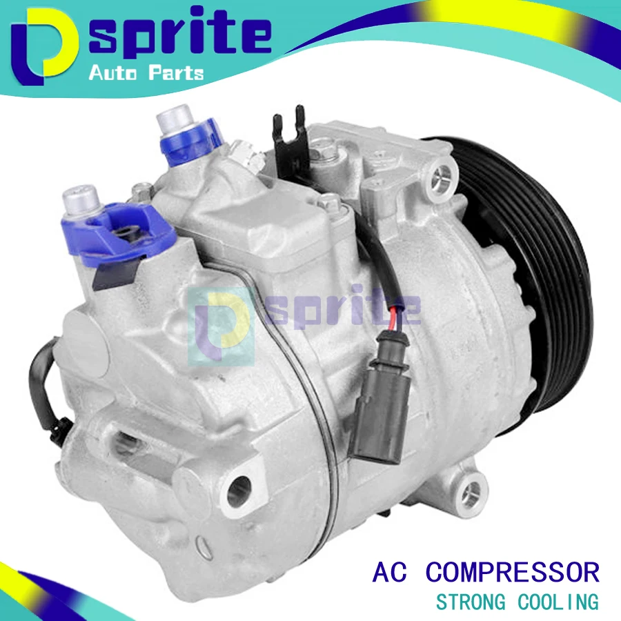 7SEU17C AUTO AC COMPRESSOR FOR Porsche 911 Targa Cayman Boxster Spyder DCP28012 9A112601104 437100-5860 9A112601102 9A1126011AX