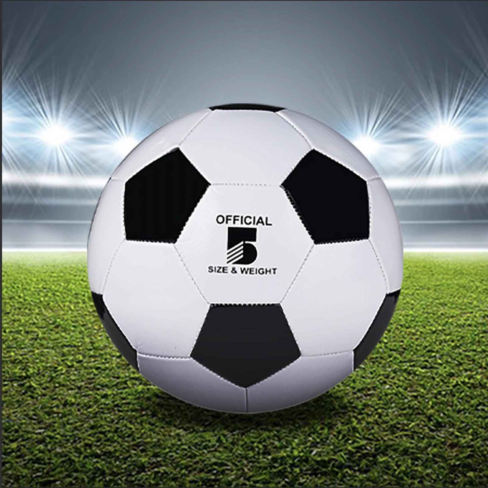 Children's Football Wear-Resistant Anti-Pressure Sturdy Resistant Football for Indoor Outdoor Competition Balls Size 2/3/4/5