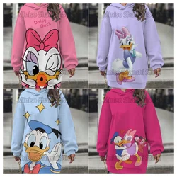 2024 Women's New Disney hooded casual street minimalist style fashionable dress top hoodies 3d dikke sweatshirts pour femme