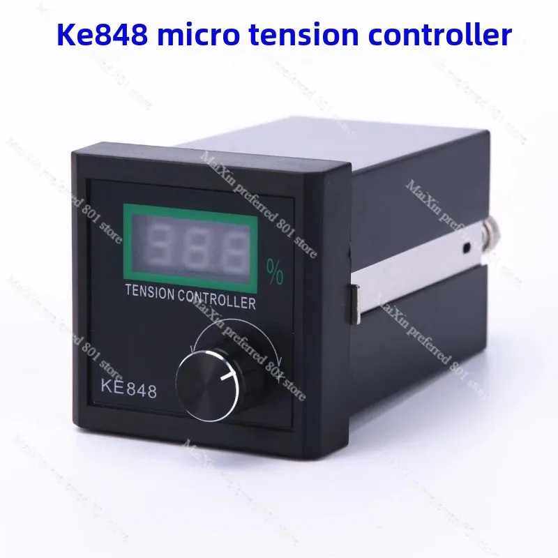 Manual Tension Controller DC24V Magnetic Powder Tension ControllerTension Regulator KE848 Tension Controller